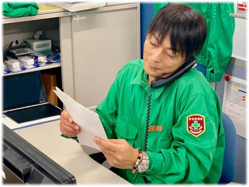 弊社の現場で一緒に働きませんか？(^^♪