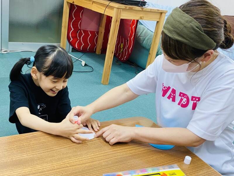 子ども達に合わせてコミュニケーションを。