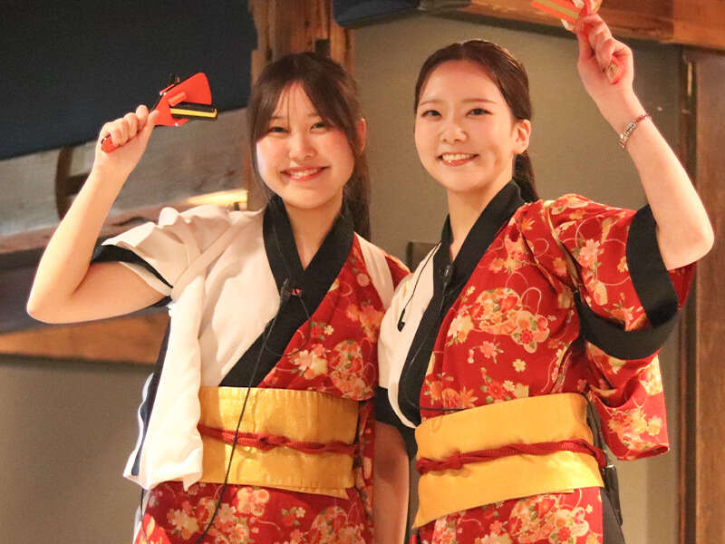 よさこいパフォーマンスで盛り上げます！