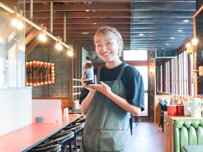 まるで海外に来たような雰囲気の店内