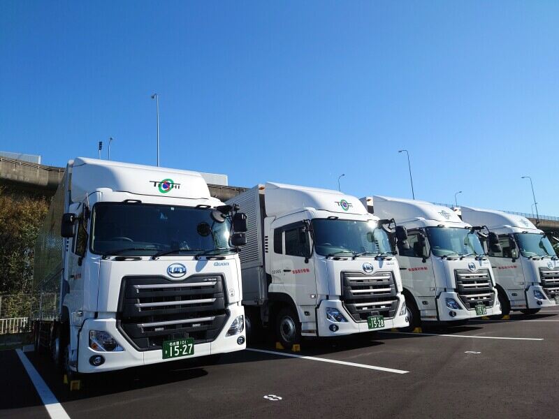 1人1台トラックが用意されます！