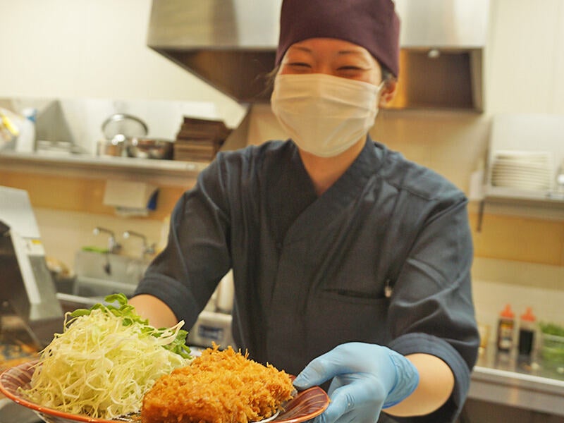 このトンカツもおトクに食べられます！