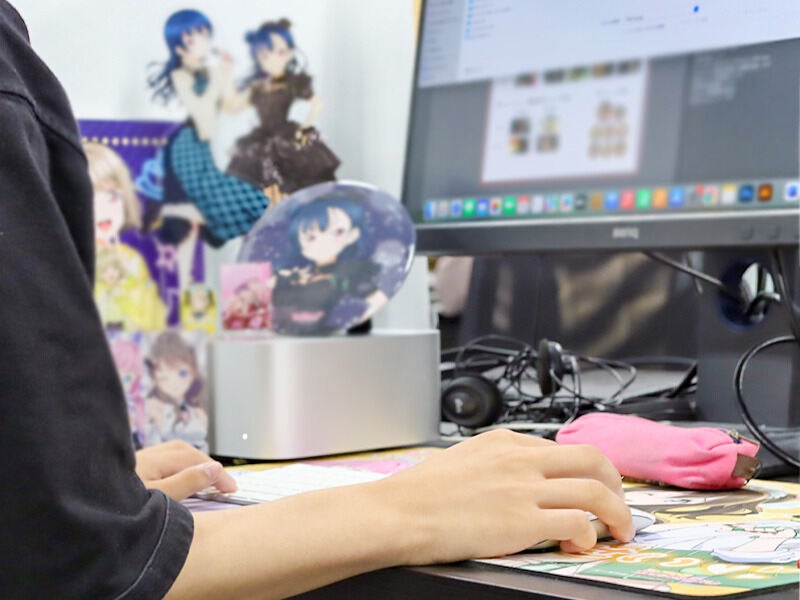 アニメグッズのデザイン補助をお任せ