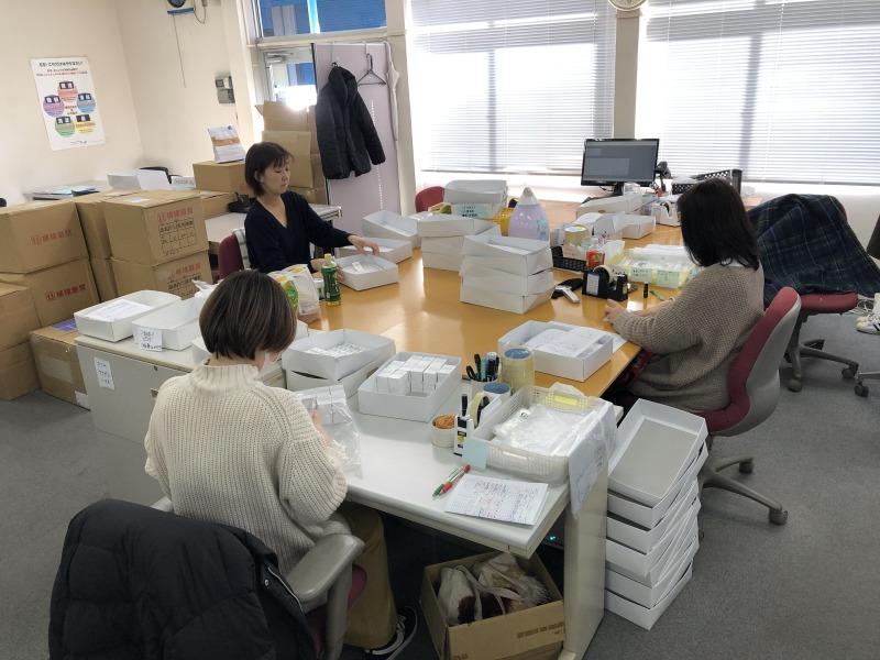 実際に働いている様子です。