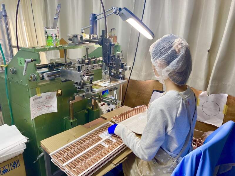 化粧品のキャップに印刷してます★