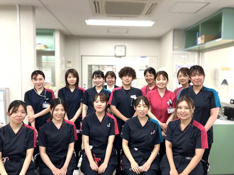 チームで患者さんの笑顔を創ります