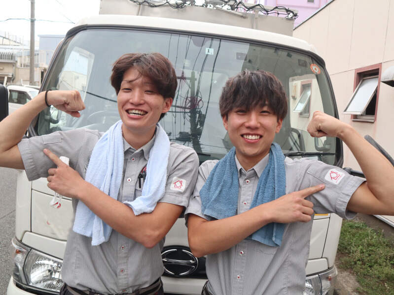 おれたちのチームワークが発揮される。