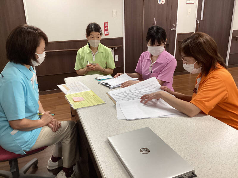 お打ち合わせの様子