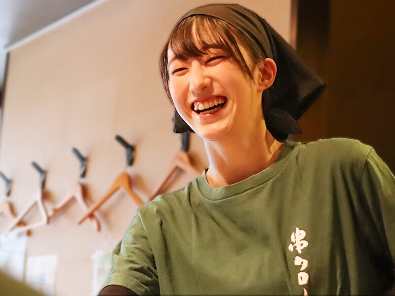 名物"まき串"の説明は力が入ります!