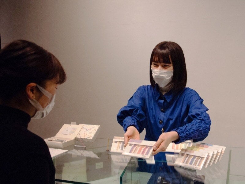 接客の風景です！