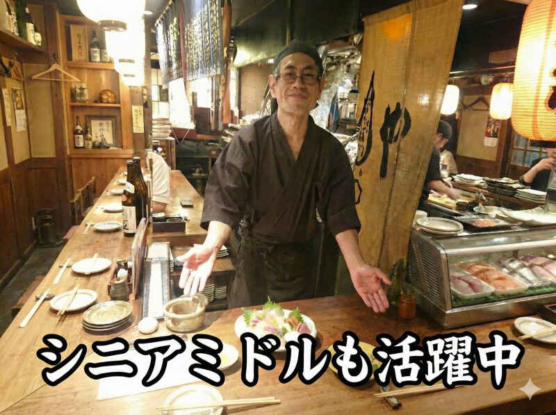 シニアミドルも活躍中!