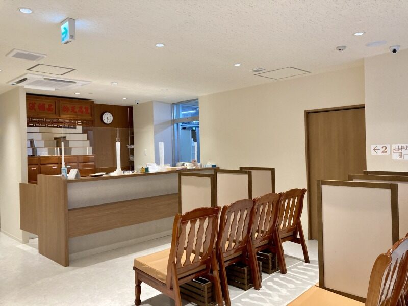 綺麗で清潔感のある院内です♪