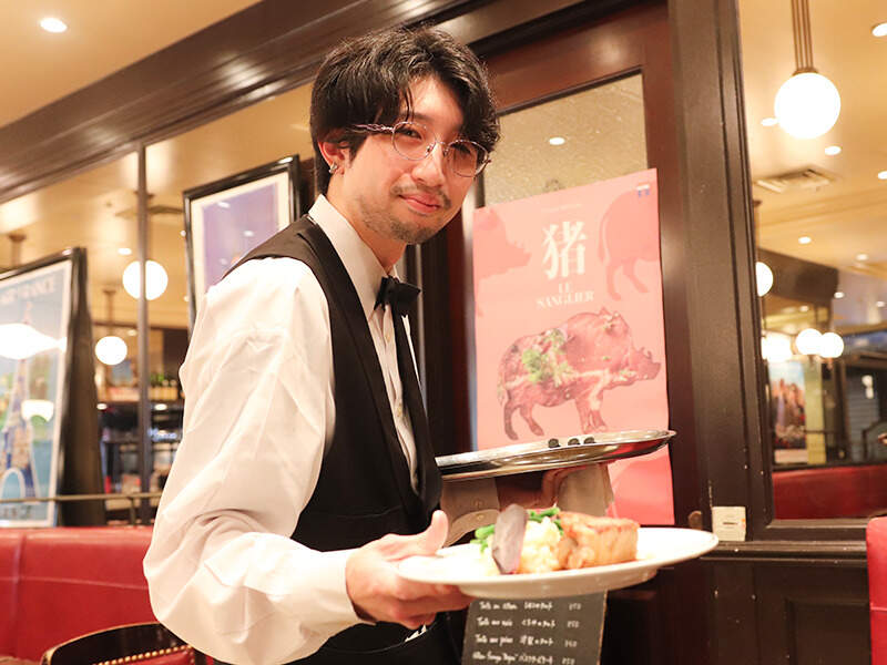 パリに来たかのような雰囲気を楽しめます！