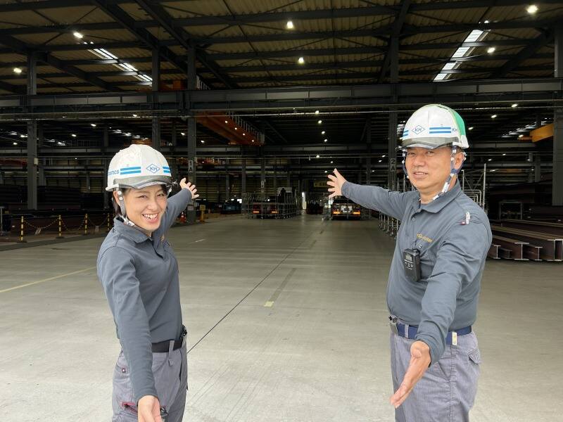 鋼材の管理をお願いします！