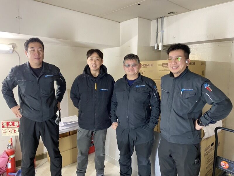 一緒にはたらく仲間たちです！