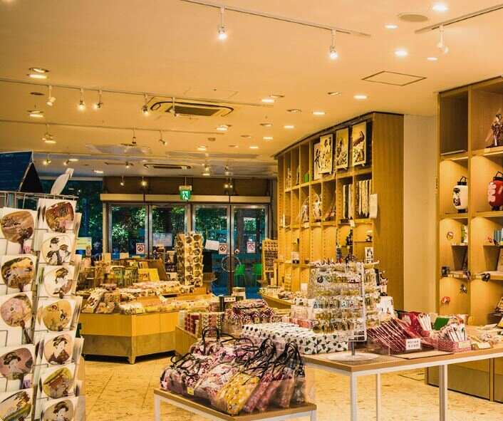 レア！明治神宮の中にあるお店です