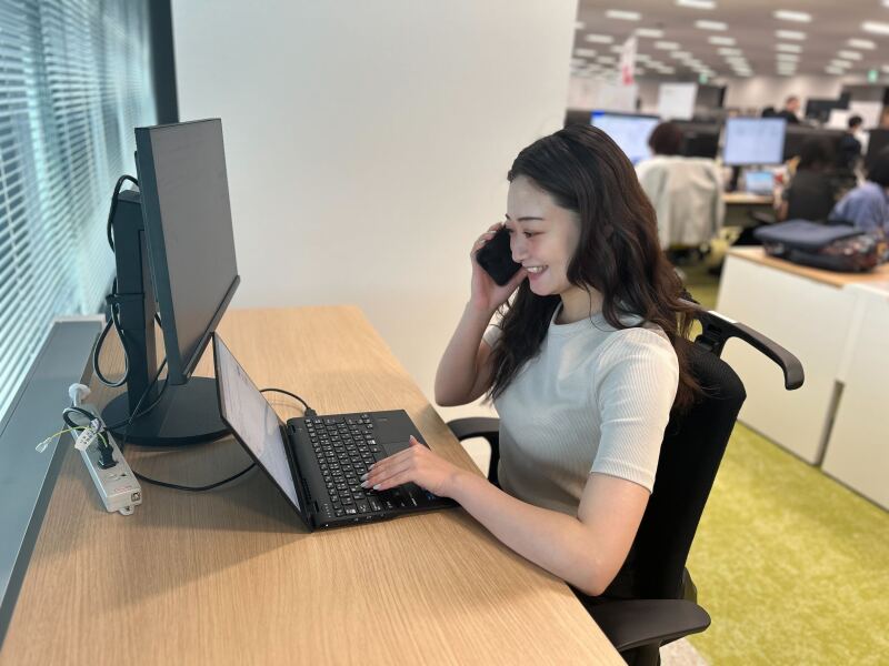 楽しみながらお仕事できます★